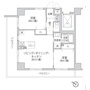 マイキャッスルラルジュ横浜西の間取り