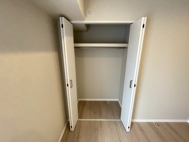 各居室に収納がついており、家族で使い分けしやすくなっています。　