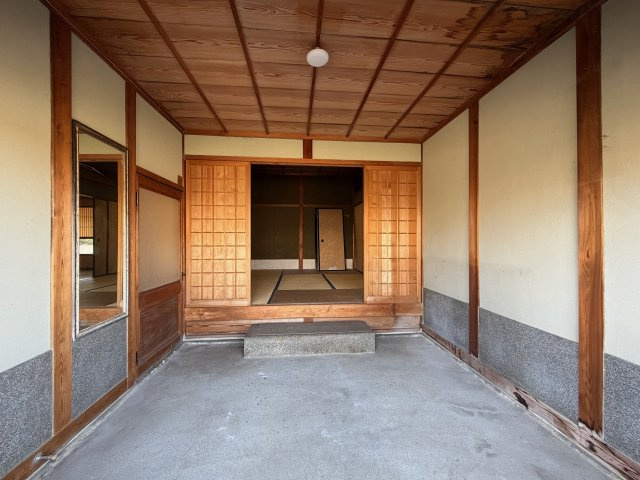 広い玄関♪