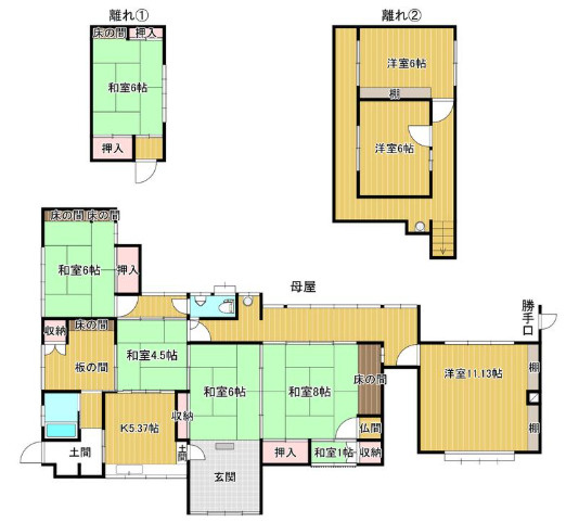 間取り：329000133756