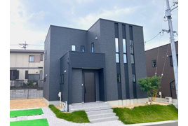 宇部市東梶返の新築戸建ての外観