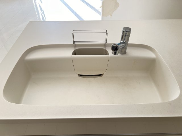 人工大理石シンク　清潔感たっぷり