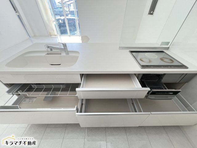 引き出し収納で使いやすい♪