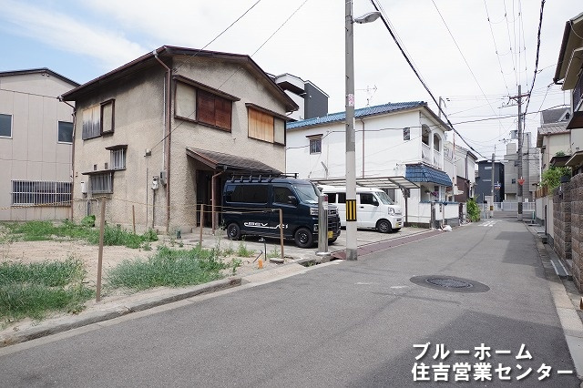 別角度からの前面道路です！