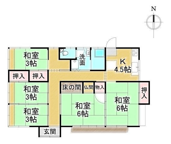 間取り：346000034090