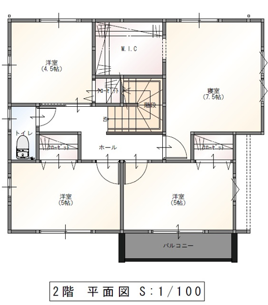 【石崎三丁目の区画図】