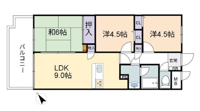 間取り：328000650939