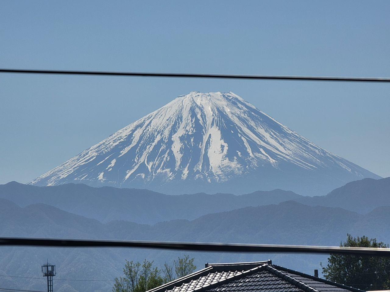 富士山一望