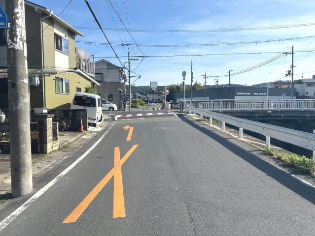 前面道路すっきりと約5ｍ！