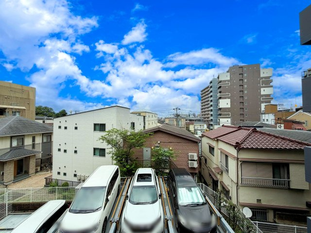 北側バルコニーからの眺望