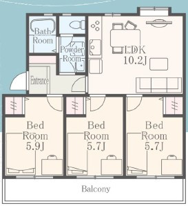 間取り：314002671917