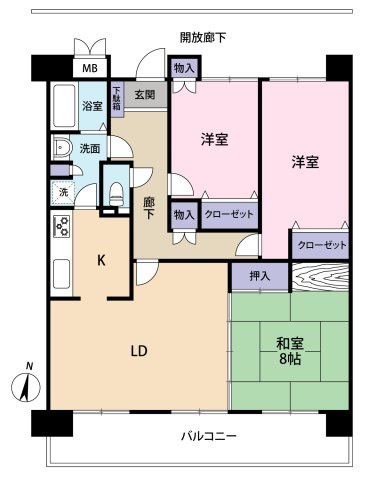 間取り：334000233704