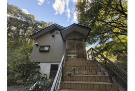  森の中の家 那須町富岡　中古住宅の外観