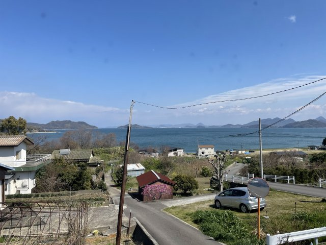 2階からの眺望です。