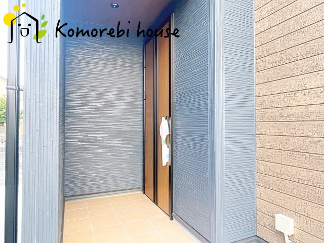 ゆったりとした玄関です