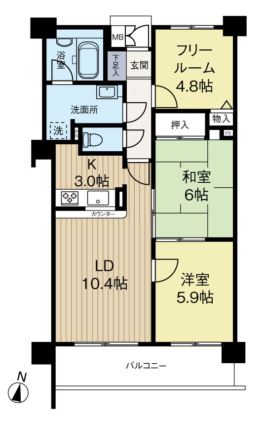 間取り：328000623071