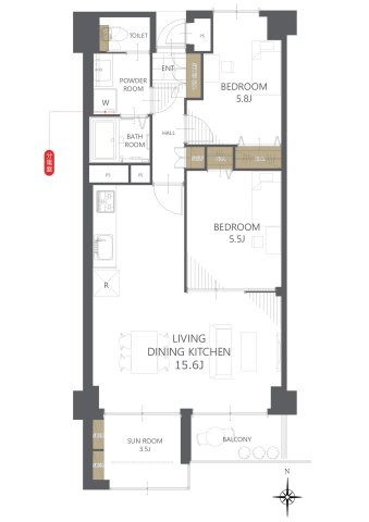 間取り：304000322032