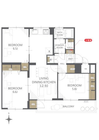 間取り：326000232852