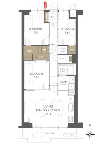 間取り：328000596779