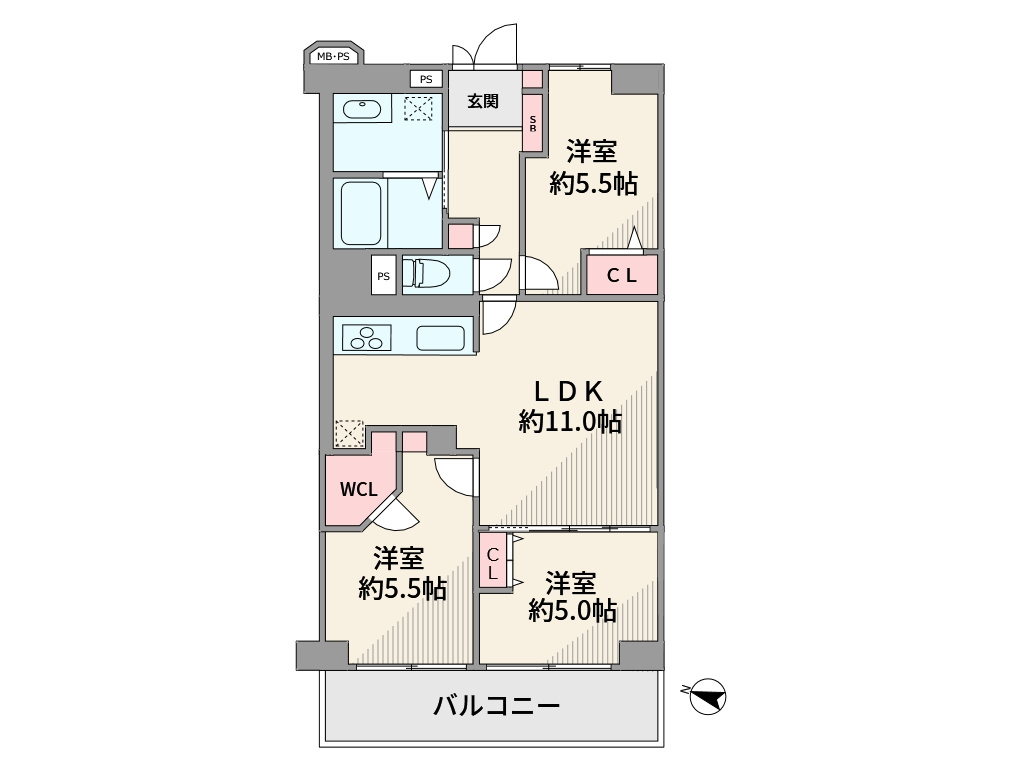 間取り：328000624771