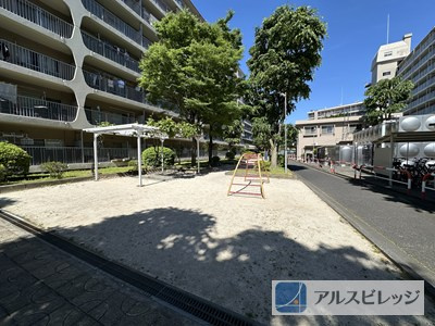 緑が豊かなスペース