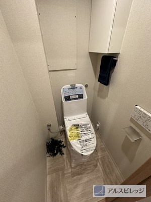 清潔感のあるトイレです