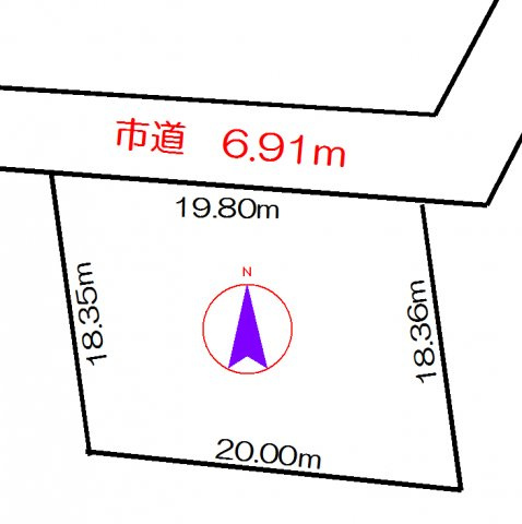 区画図：301000102750