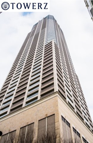 【外観】高さ200ｍ以上、地上54階建ての超高層タワーマンション！