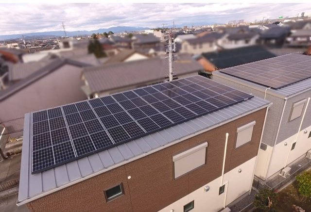 太陽光発電システム8.28kW　ソーラーパネル搭載