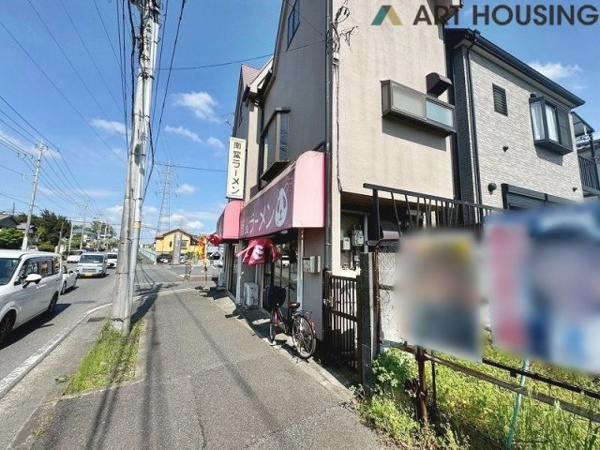 【青葉　住宅付き店舗の外観】