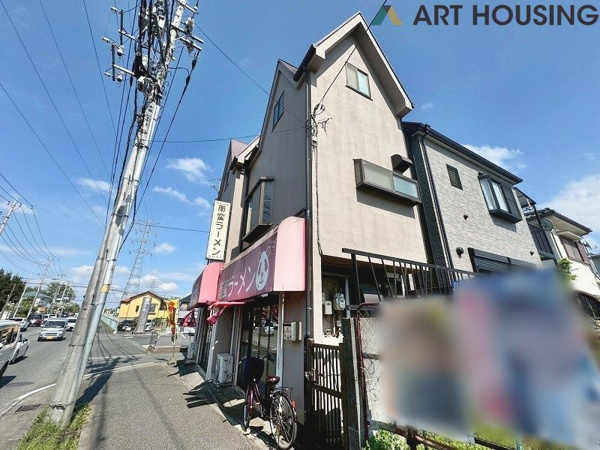 【青葉　住宅付き店舗の外観】