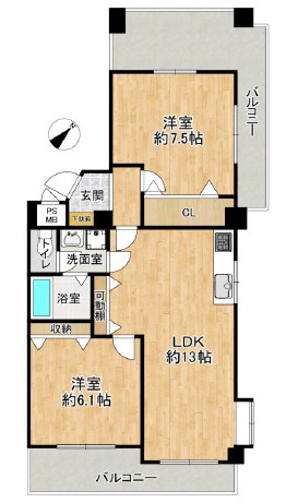 間取り：328000679847
