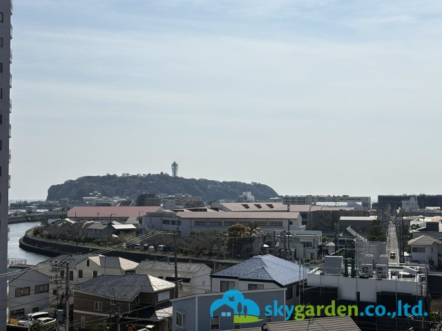 海・江の島そして天候により大山や富士山、伊豆半島を遠望