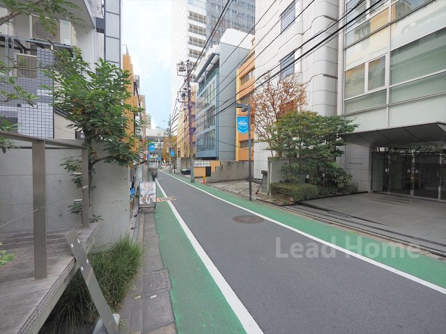 歩道がきれいに整備された平坦な前面道路です！夜間も明るく通り沿いのお買い物やお散歩もスムーズです♪