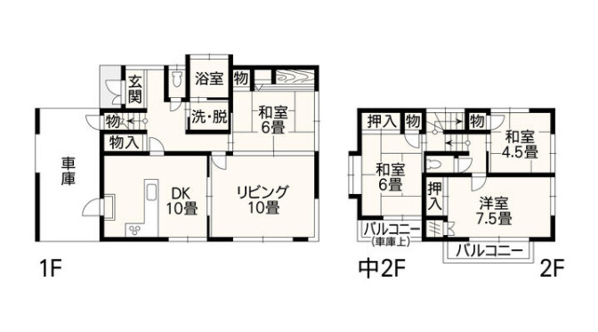 間取り：343000089354