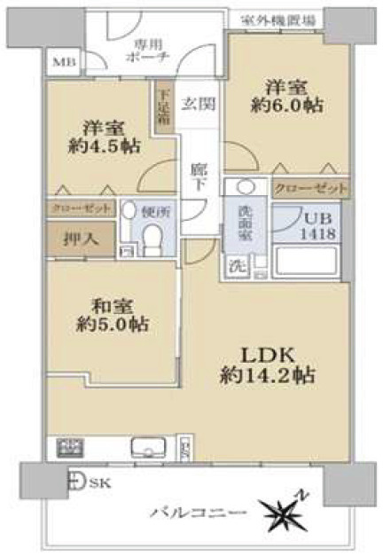 間取り：328000679470