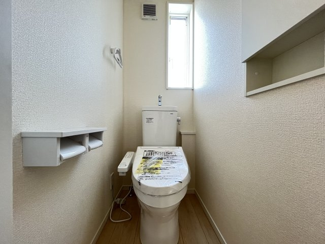 節水型のトイレです。