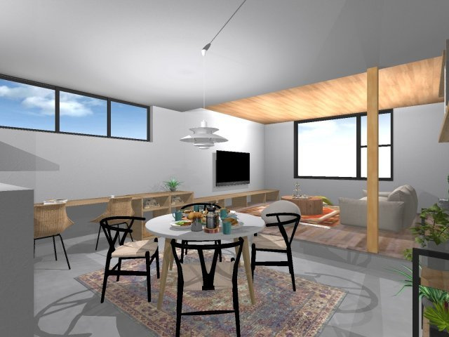 建築プラン内観イメージ図