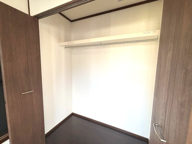 ゆとりのある収納です！