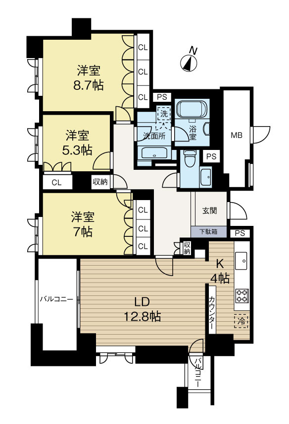 間取り：328000659836