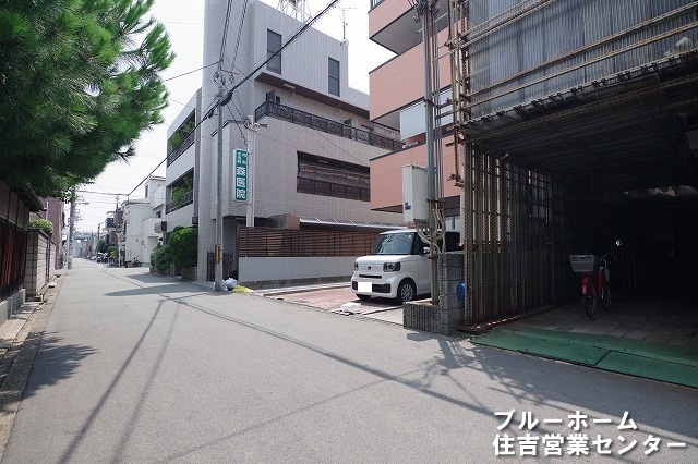 別角度からの前面道路です！