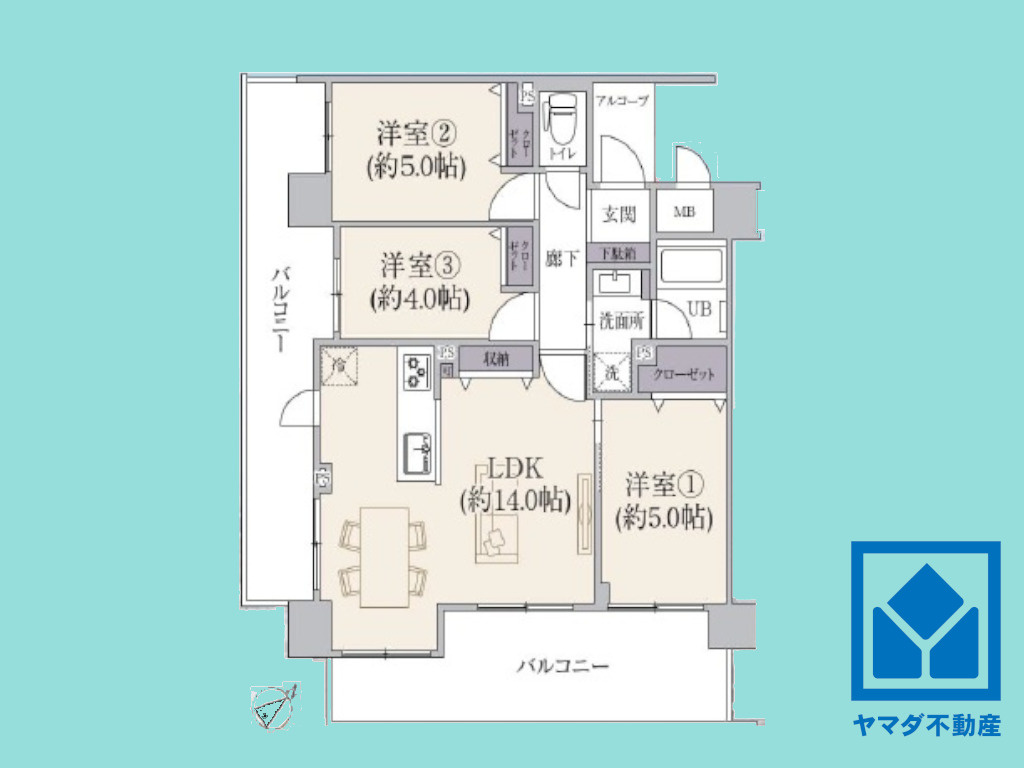 間取り：326000255110