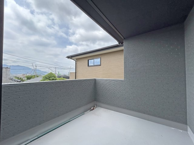用途多様なバルコニーです。