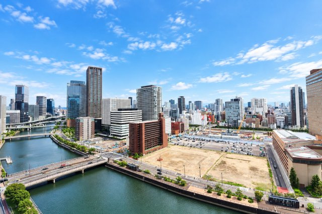 【物件からの眺望】開放感のある眺望で広く大阪の景色をお楽しみいただけます☆