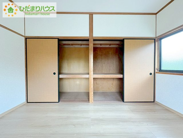 全居室収納スペースあり！荷物が多くても十分に納まります(^^♪