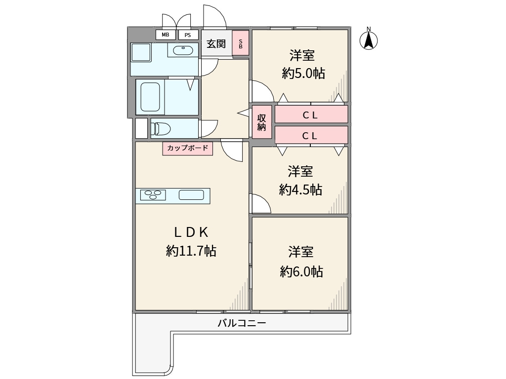 間取り：328000647699