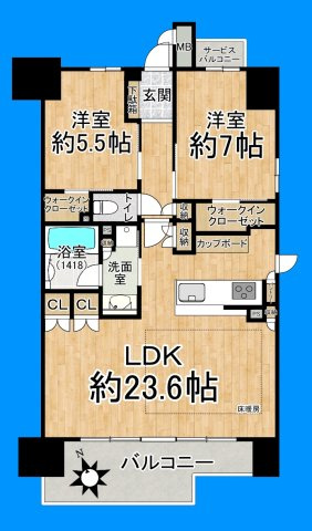 間取り：327002332103