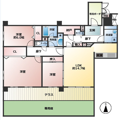 間取り：328000691432
