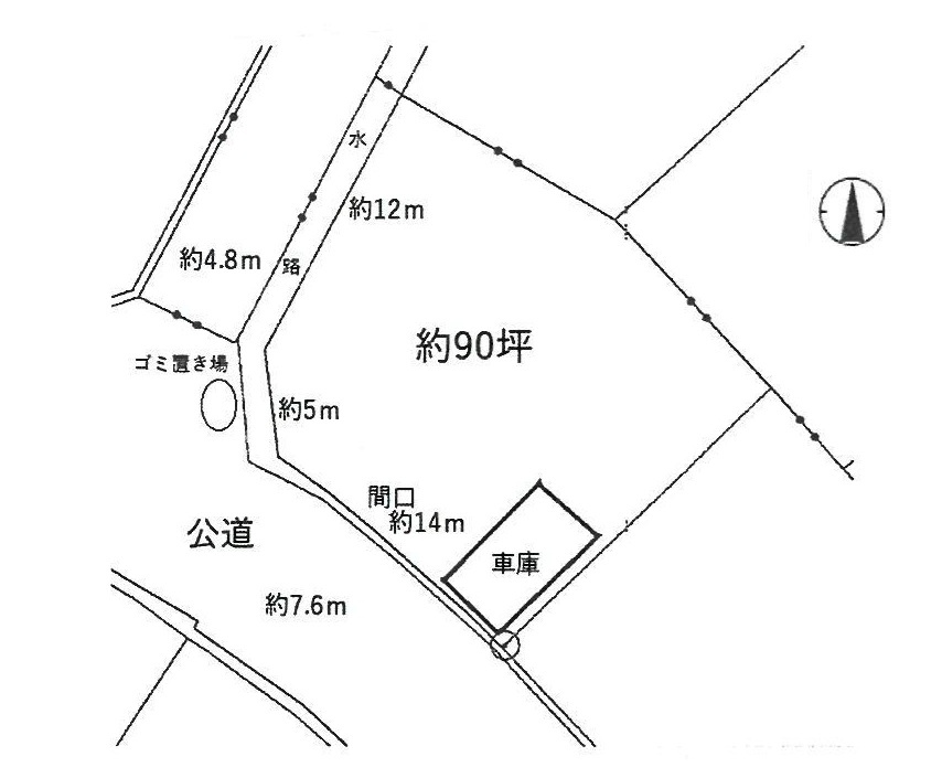約89.96坪です。