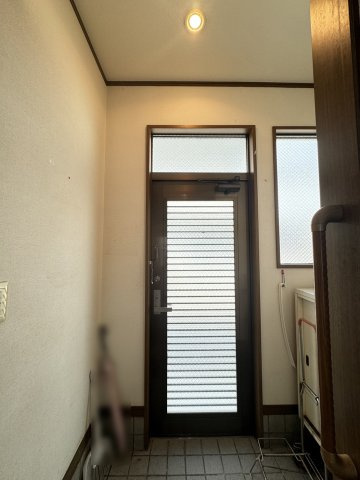 シンプルで使いやすい玄関です